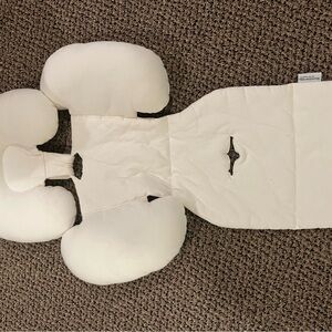 Infant Car Seat Insert in Cream